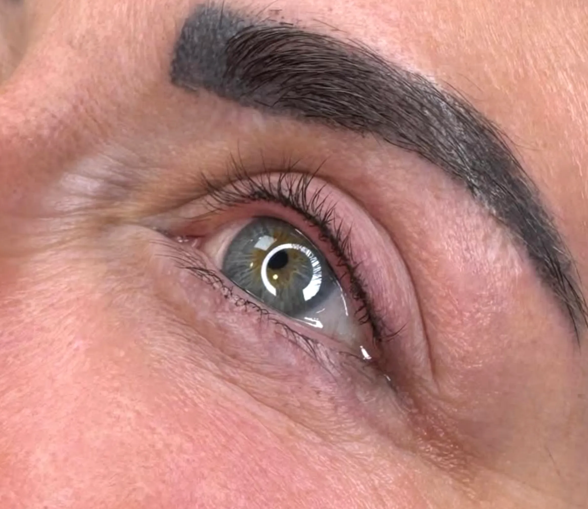eyeliner tattoo colour correction